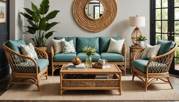 Meubles en rotin et bambou : l'artisanat au service de votre déco